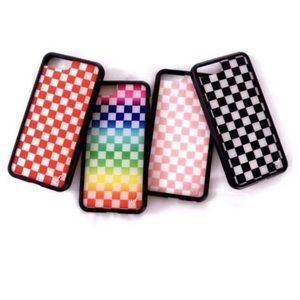 Red Checkers iPhone 6/7/8 Case × 1